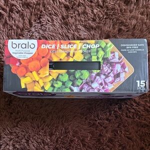 Brało  Multi-Purpose Vegetable Chopper - Orange, Green, Purple